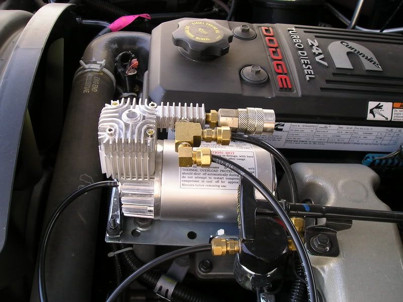 Firestone Air Bags and PacBrake Compressor Dodge Diesel Diesel